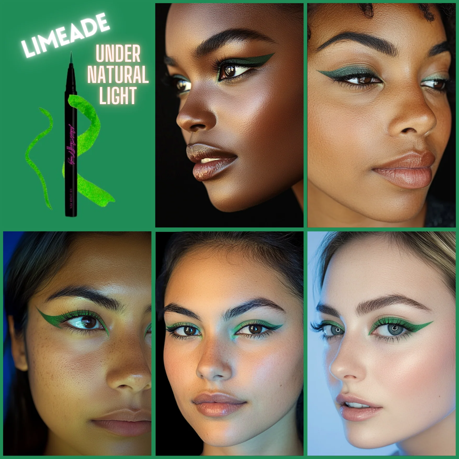 Ashunta Sheriff Beauty UV Glow Vegan Liner Pen - Image 5