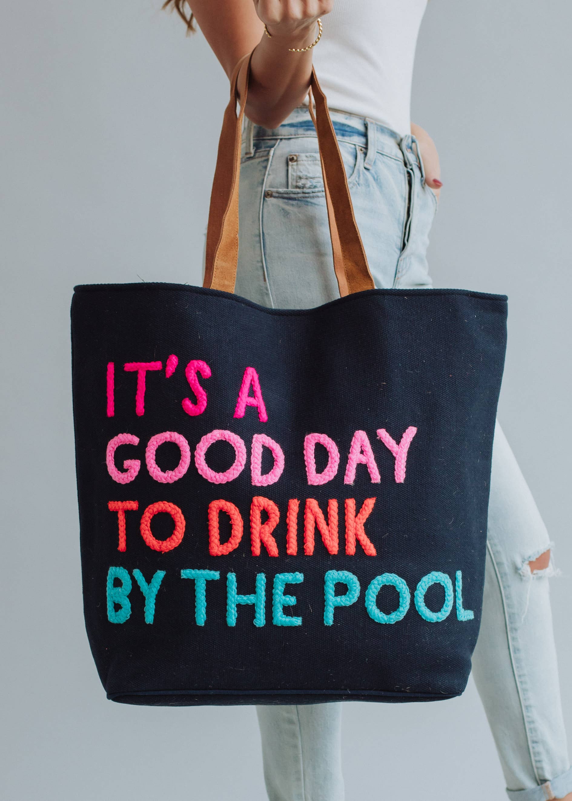 Navy Poolside Bliss Tote - Image 2