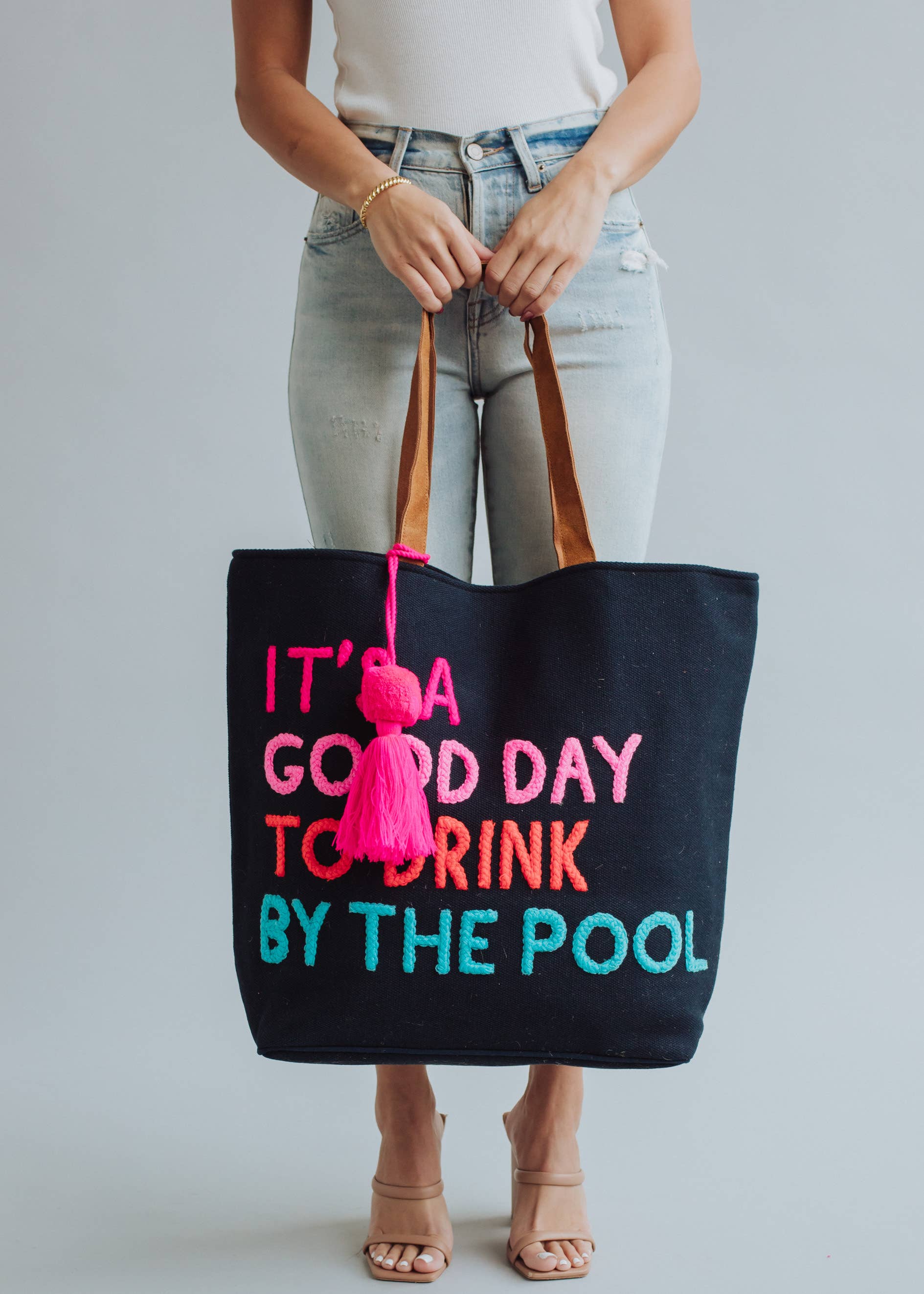 Navy Poolside Bliss Tote - Image 7