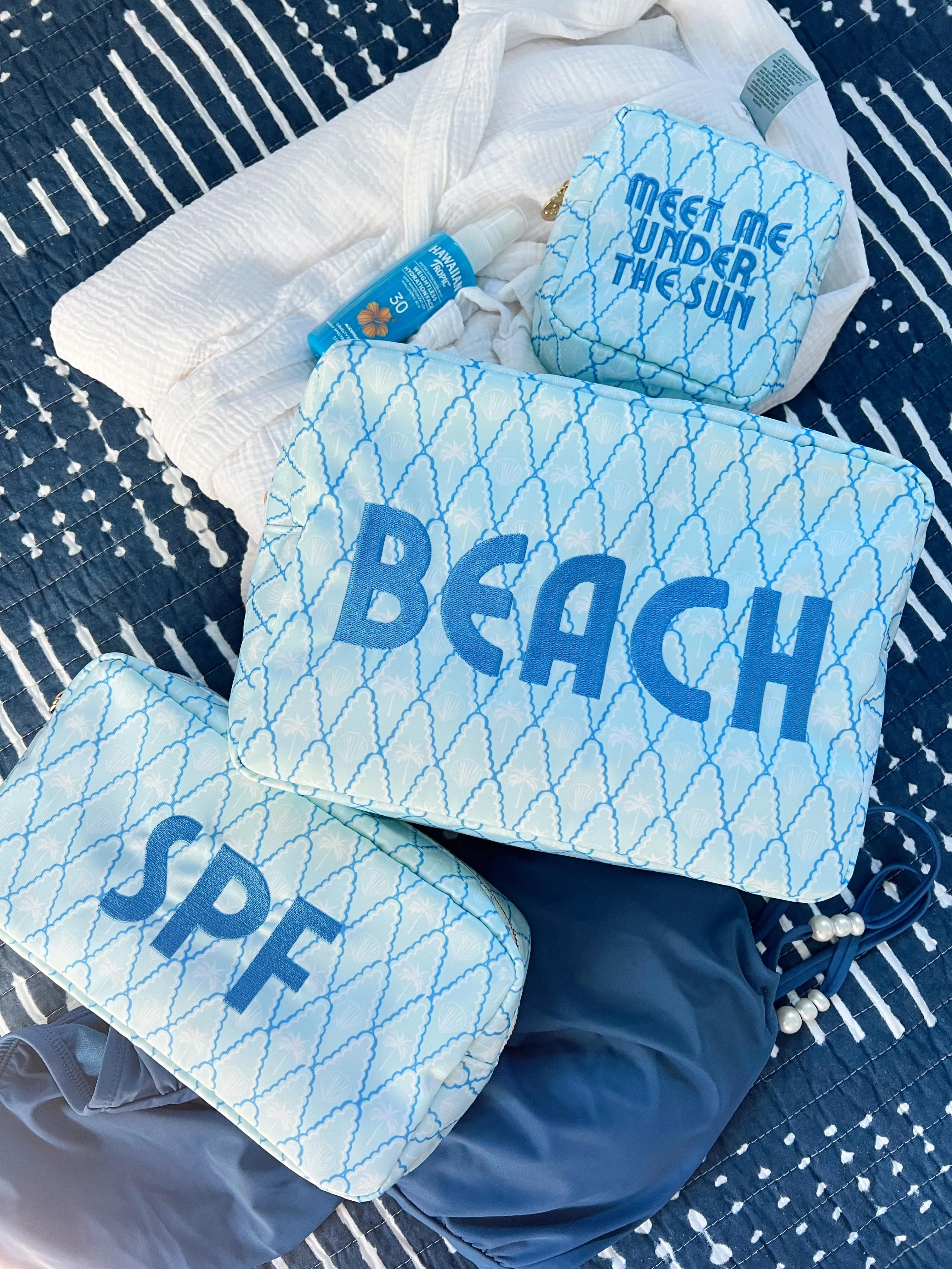 SPF - Blue Palms Large Bag - Image 6